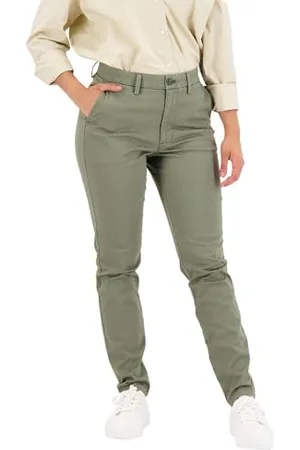 Dockers Weekend Chino Skinny Fit, ExtraTall, Pantaloni Casual Donna, (Camo), 31 Extra lungo