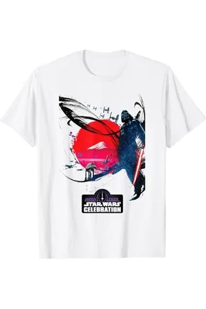 STAR WARS Celebration Japan 2025 Logo & Darth Vader Key Art Maglietta