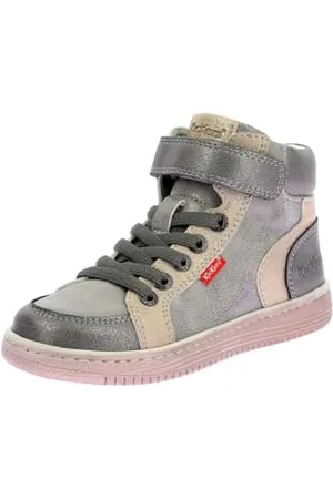 Kickers Lolastic, Scarpe da Ginnastica Unisex-Bambini, Champagne d