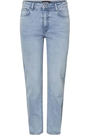 Pieces® Pcbella HW Tap Ank Jeans Lb306 Noos, , 33W x 32L Donna