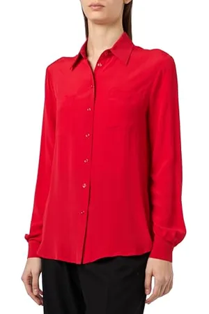 Pinko Nora Camicia Crepe DE Chine Donna, , 40