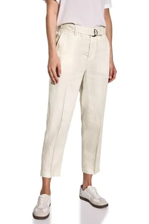 Street one A378742 Lino Chino con Cintura, , 42W x 28L Donna
