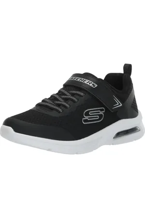 Skechers Microspec Max Vaptix, Scarpe da Ginnastica, Black, 27 EU