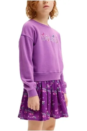 Desigual Girl Knit Dress Long Sleeve, Vestito Ragazze