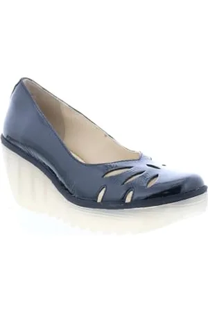 Fly London YUBI480FLY, Wedges Donna, Black, 42 EU