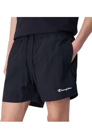 Champion Legacy Icons Beachshorts-Crinkle Taslon Small Script Logo Costume a Pantaloncino, , S Uomo