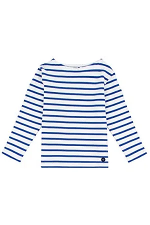 Armor.lux Armor Lux K1866 T-Shirt, (Blanc (Dw5 Blanc/Étoile), Taglia Produttore: 10 Ans Bambine e Ragazze
