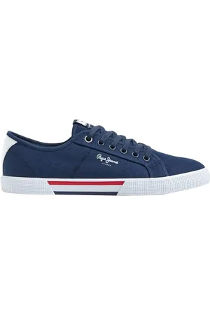 Pepe Jeans Brady Men Basic, Scarpa da Ginnastica Uomo, Blu (Blu Marino), 42 EU