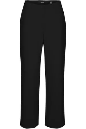 VERO MODA Vmclair MW Straight Pant Noos Pantaloni, , 34W x 32L Donna