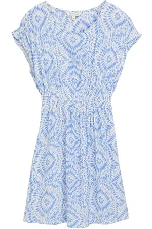 TOM TAILOR 1046372 Vestito, 37859-Cerchio colorato con Cerchi, Colore: Blu, 134 Bambina