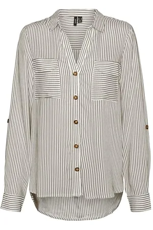 VERO MODA Vmbumpy L/S-Maglietta New Wvn Ga Noos Camicia da Donna, , S