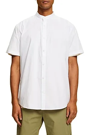 ESPRIT 043ee2f320 Camicia, 100/bianco, S Uomo