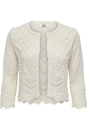 JACQUELINE DE YONG Jdysun 3/4 Cropped Cardigan Knt Noos Maglione, , S Donna