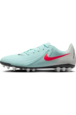 Nike Phantom GX 2 Academy, Scarpe con Lacci Unisex-Adulto, Mint/Atomic Red-off Noir, 41 EU