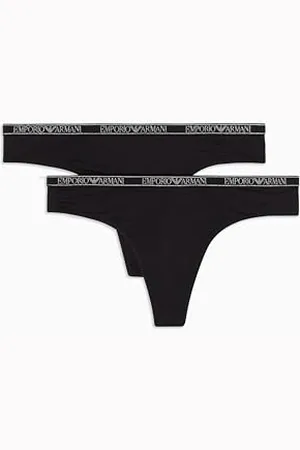 Emporio Armani 2-Pack Thong Slip a Tanga, , S Donna