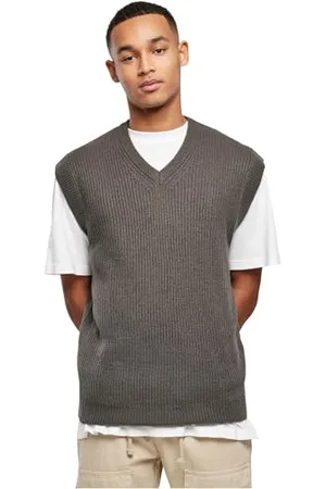 Urban classics Slipover In Maglia, Maglione Uomo, , XXL