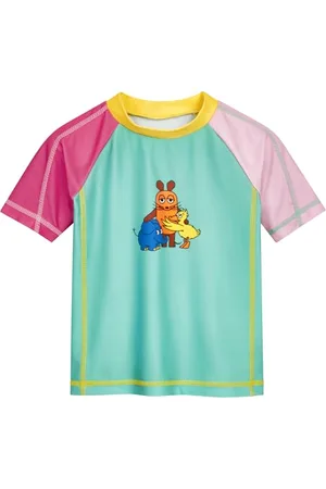 Playshoes Badeshirt Maglietta Rash Guard, , 134-140 Unisex-Bambini e Ragazzi
