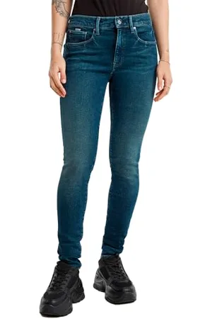 G-Star 3301 Skinny Jeans, Jeans Donna, (Worn in Meadows D05175-d763-g725), 29W / 32L