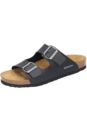 DR. BRINKMANN 600275, Ciabatte Unisex-Adulto, Nero (Schwarz 1), 38 EU