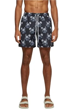 Urban classics Pantaloncini da Nuoto con Motivo Costume da Bagno, , XL Uomo