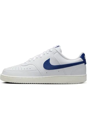Nike Court Vision Lo NN, Sneaker Donna, White/Game Royal-Sail, 40.5 EU