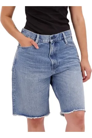 G-Star Donna Type 89 Bermuda Shorts, (sun faded air force blue D21434-C967-C947), 28