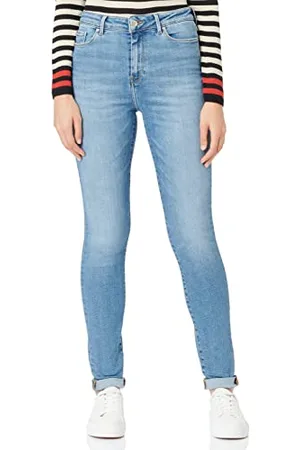 Tommy Hilfiger Jeans Donna Harlem U Skinny Hw Zazi Super Skinny Fit, Blu (Zazi), W28/L32