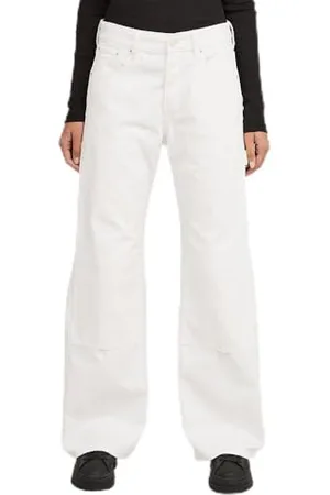 G-Star Donna Bowey 3D Carpenter Loose Jeans, (faded chalkstone gd D24354-D491-H124), 28W / 32L