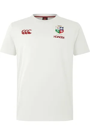 Canterbury Cotone British And Irish Lions Camicia, Egret, L Uomo