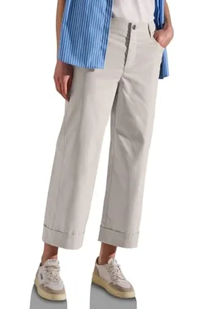 Street one A379038 Straight Leg Twill Pantaloni, , 38W x 28L Donna
