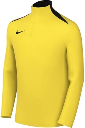 Nike FD7671-719 Dri-Fit Academy PRO 24 Drill Top K T-Shirt Unisex Tour Yellow/Black/Black Taglia XL
