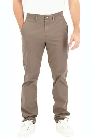 Dockers Smart 360 Flex Chino Slim Casual Pants, (Khaki Green), 29W / 30L Uomo