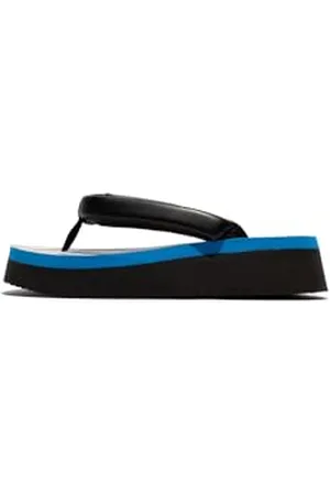 Fly London COLY287FLY, Sandal Donna, Black/AZURRE, 41 EU