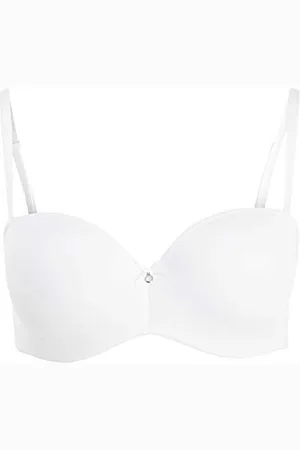 Lascana Multiway-BH Bügel, mit Abnehmbaren, Normalen und Transparenten Trägern Reggiseno Senza Spalline, (White 140), 5D (Taglia Produttore: 90D) Donna