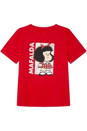 Springfield 7.t.a.LIC Mafalda Roja Canottiera, , XS Donna