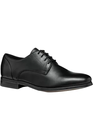 Geox U REZZONICO C, Oxford Uomo, Black, 40 EU