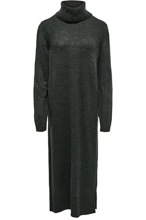 ONLY Onlbrandie L/S Roll Neck Dress Knt Noos Abito Lavorato a Magli, , XXS Donna