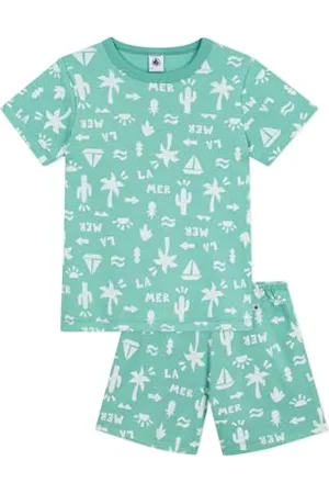 Petit Bateau A0cm4 Pyjacourt, , 2 Anni Bambino