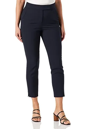 QS by s.Oliver 150.11.899.18.180.2102854 Pantaloni, Navy Scuro, 52 Donna