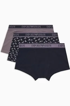 Emporio Armani 3-Pack Trunk Bermuda, , XL Uomo