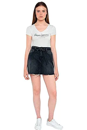 Pepe Jeans Rachel Skirt Belt Gonna, , S Donna