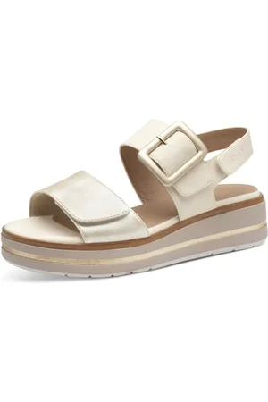 Jana Damen Flache Sandale Vegan, Bassi Donna, , 37 EU