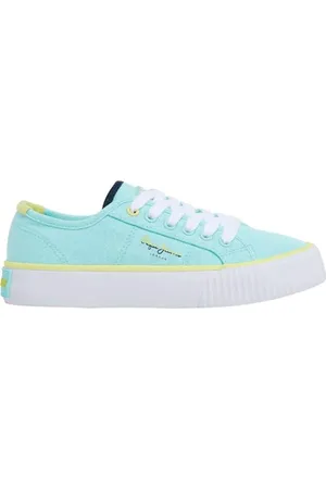 Pepe Jeans Ottis Basic G, Scarpa da ginnastica Bambine e ragazze, Blu (blu perla), 32 EU