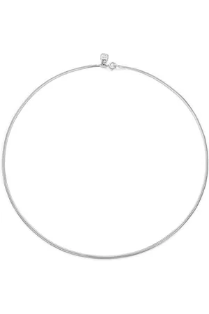 UNO de 50 | Collana | Catena lunga | Lega di metalli | Placcata in sterling | Gioiello artigianale | Made in Italy, Talla XL, sterling, Nessuna pietra preziosa