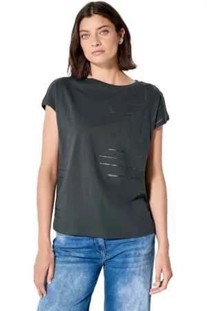 CECIL B323177 T-Shirt, , L Donna