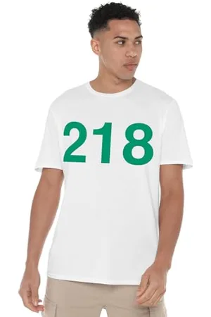 Squid Game Player 218 T Shirt, , XL Unisex-Adulto
