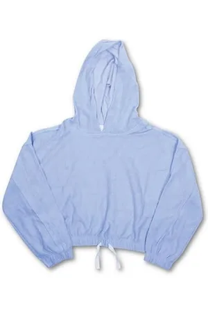 Shade Critters Blauer Frottee Kapuzenpulli Set Bikini, , 14 Anni Bambine e Ragazze