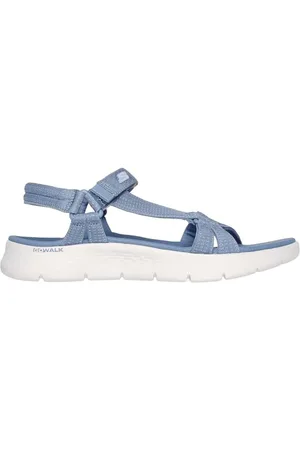 Skechers Go Walk Flex Sandal Sublime, Ciabatta Donna, Blue, 42 EU