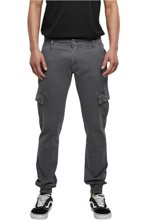 Urban classics Pantaloni Uomo Cargo, in Stile Militare, Pantaloni Cargo Jogging con Grandi Tasche Laterali, Disponibile in Diversi Colori e Taglie 30 - 44