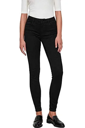 VERO MODA Vmseven Nw S Shape Up Jeans Vi506 Noos, slim Donna, (Black), W22/L32 (Taglia Produttore: X-Large)